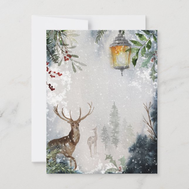 Carte de vœux de Noël Joyeux Noël (Devant)