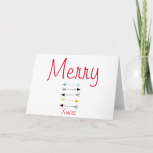 Carte de voeux de Noël Joyeux personnalisée