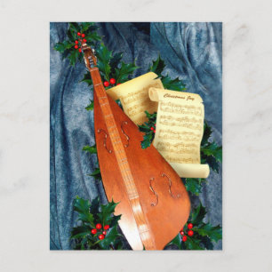 Carte de voeux de Noël musicale
