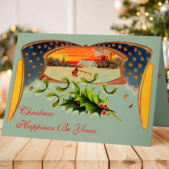 Carte de voeux de Noël patriotique WWI (Créateur téléchargé)