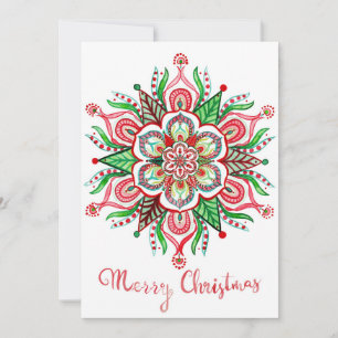 Carte de voeux de Noël pour fêtes de fêtes de fête