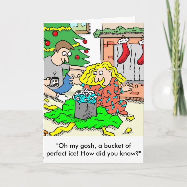 Carte de voeux de Noël pour les agents de bord (Devant)