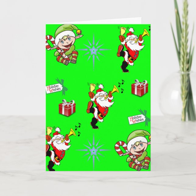 Carte de voeux de Noël pour tous les enfants (Devant)