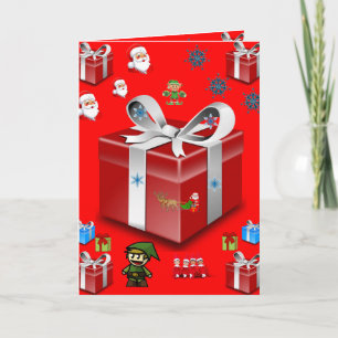 Carte de voeux de Noël pour tous les enfants