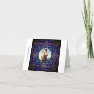 Carte de voeux de Noël religieuse