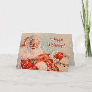 Carte de voeux de Noël Santas Sleigh Ride