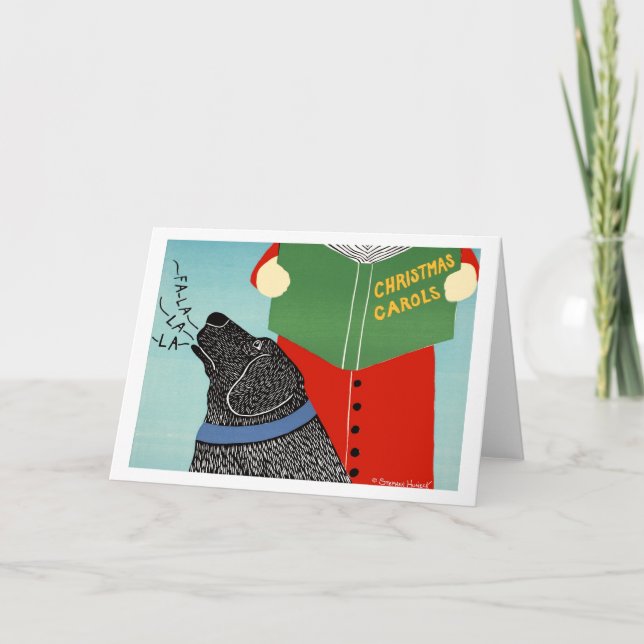 Carte de voeux de Noël - Stephen Huneck (Devant)
