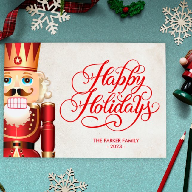 Carte de vœux de Noël The Nutcracker Holiday (Créateur téléchargé)