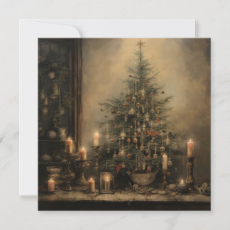 Carte de voeux de Noël Vintage