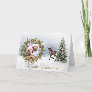Carte de voeux de Noël Wintery Photo