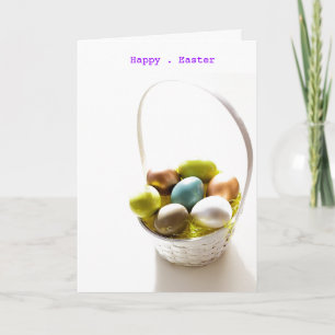 Carte de voeux de Pâques