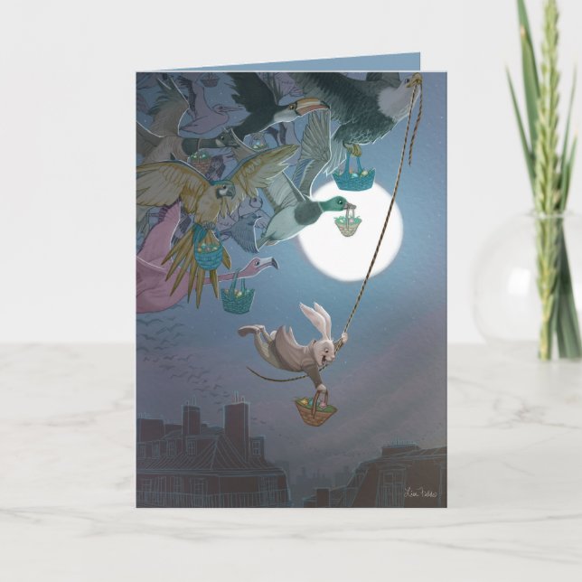 Carte de voeux de Pâques (Devant)