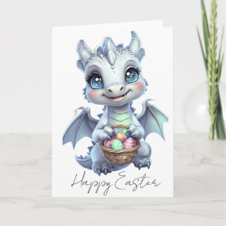 Carte de vœux de Pâques Dragon