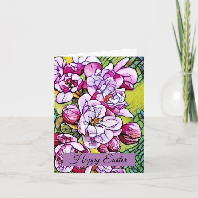 Carte de voeux de Pâques - SG Lilacs (Devant)