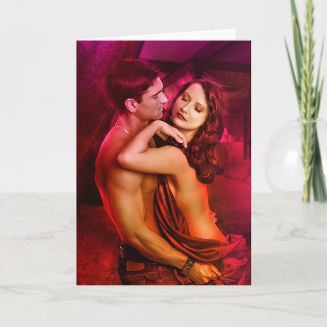 Carte de voeux de passion (Devant)