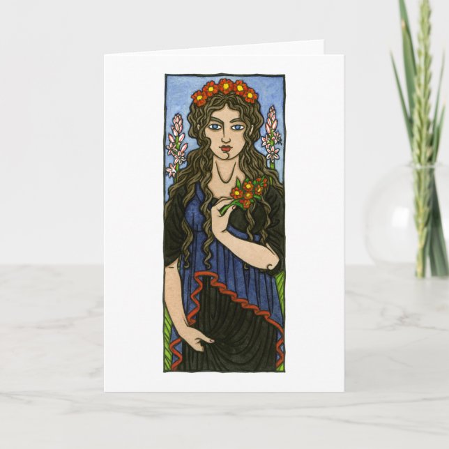 Carte de voeux de Persephone (Devant)