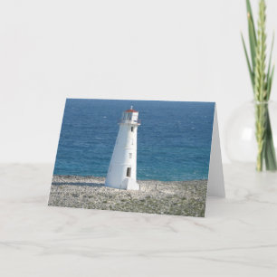 Carte de voeux de phare