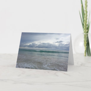 Carte de voeux de plage de Punta Cana