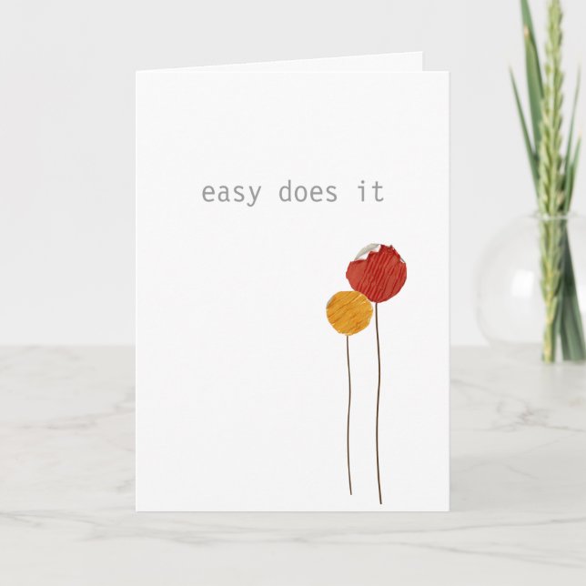 carte de voeux de récupération (Devant)