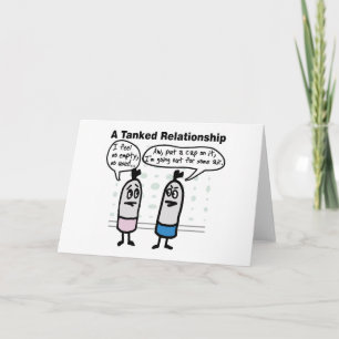 Carte de voeux de relations nouées
