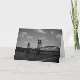 Carte de vœux de rétablissement du pont élévateur