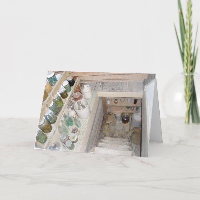 Carte de vœux de rétablissement « Harris House Cel (Devant)