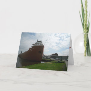 Carte de vœux de rétablissement "WILLIAM A. IRVIN"