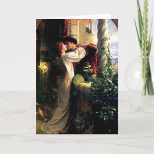 Carte de voeux de Romeo et de Juliet