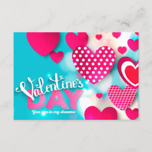 Carte de voeux de Saint-Valentin