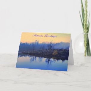 Carte de vœux de saison