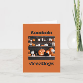 Carte de vœux de Samhain