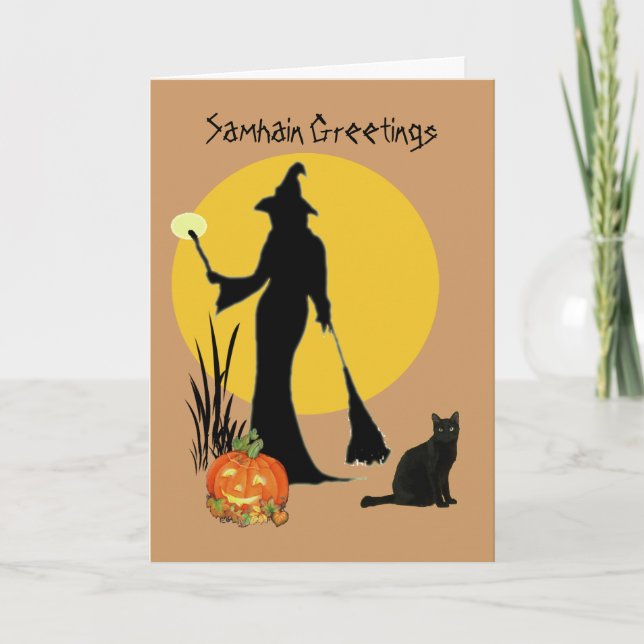 Carte de voeux de Samhain (Devant)