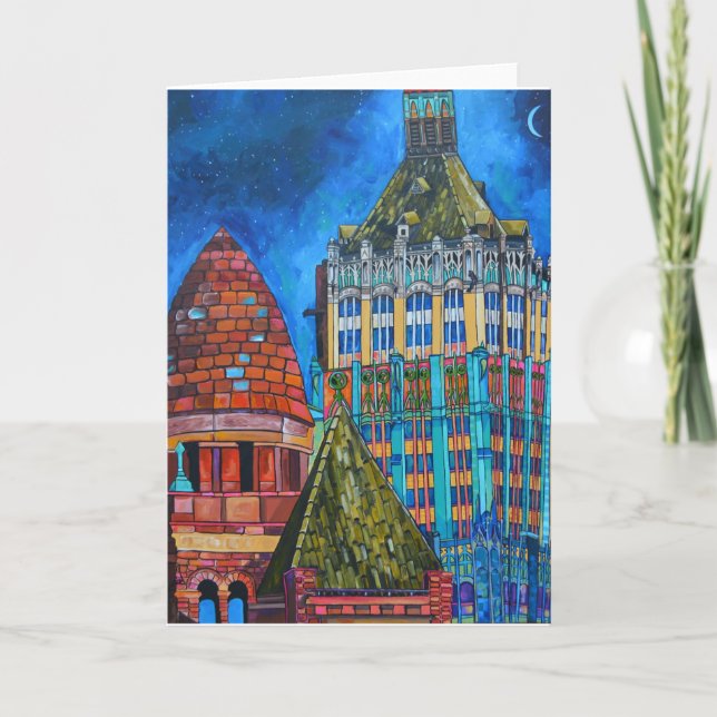 Carte de voeux de San Antonio (Devant)