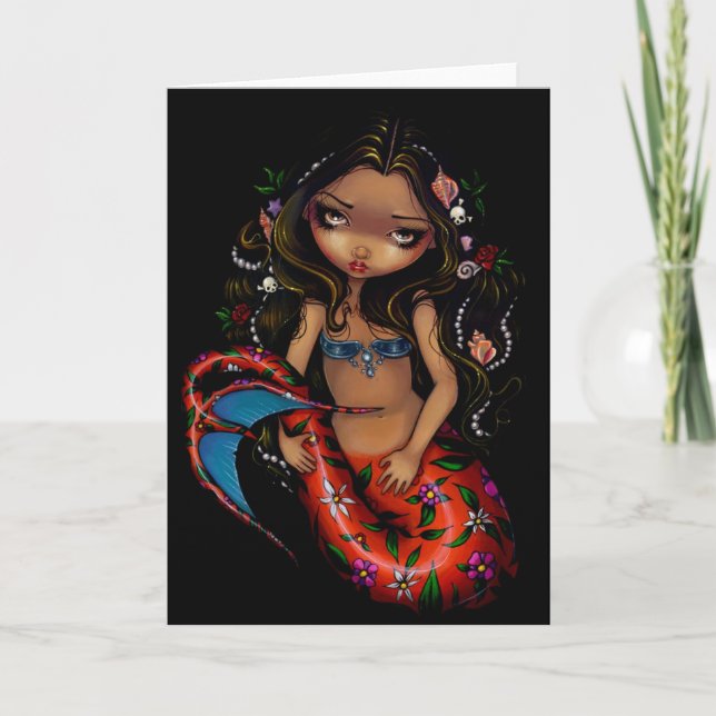 Carte de voeux "de Sirena de La" (Devant)