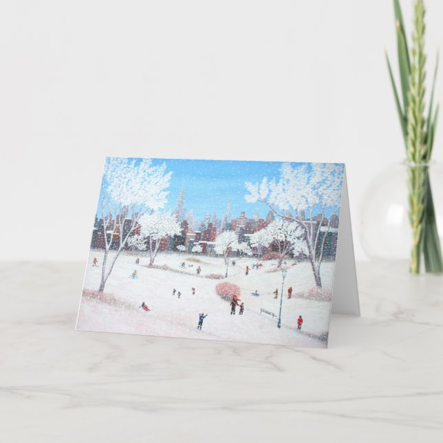 Carte de voeux de Snowday par Rino Li Causi (Devant)