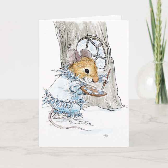 Carte de voeux de souris de Jack Frost (Devant)