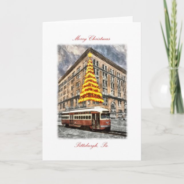 Carte de voeux "de souvenirs de Noël de (Devant)