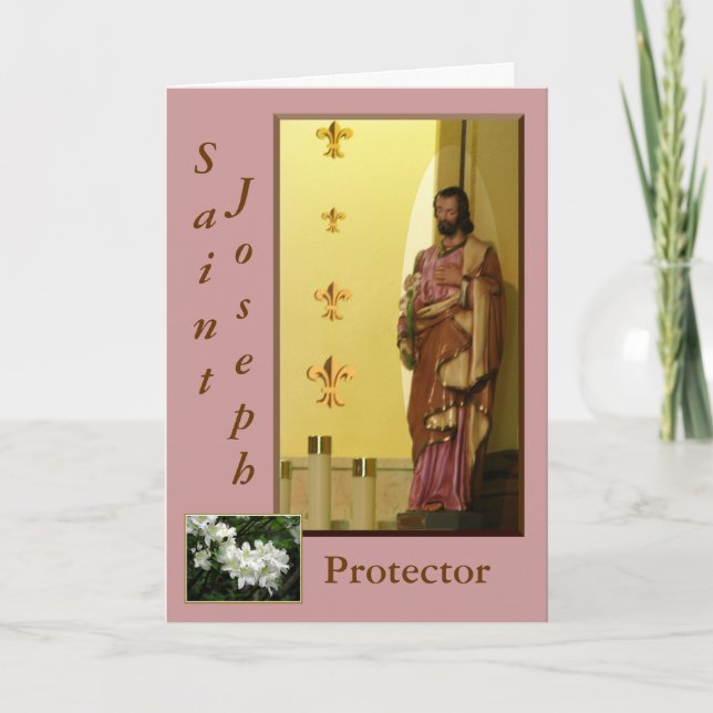 Carte de voeux de St Joseph (Devant)