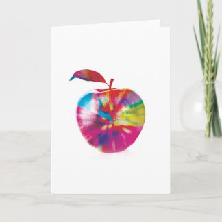 Carte de voeux de style bohème abstraite - Apple