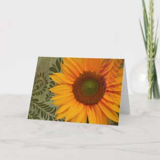Carte de voeux de Sun II d'été, jardinage de