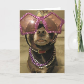 Carte de voeux de superstar