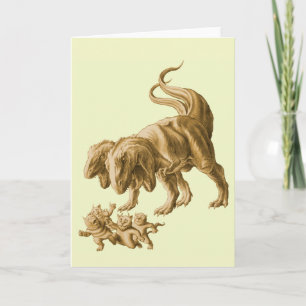 Carte de voeux de T.rex