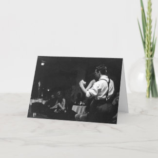 Carte de voeux de tango