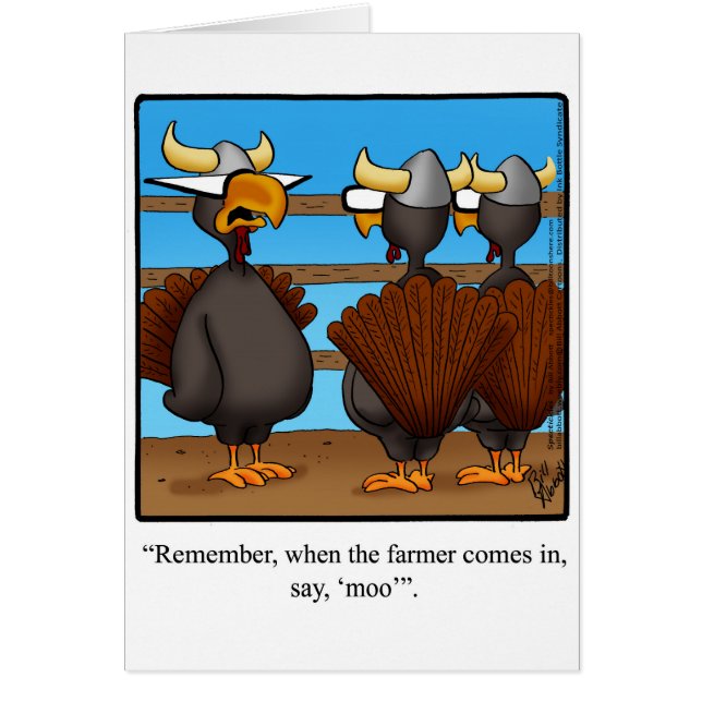 Carte de voeux de Thanksgiving (Devant)