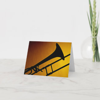 Carte de voeux de trombone