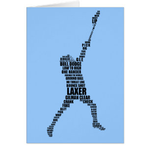 Carte de voeux de typographie de joueur de