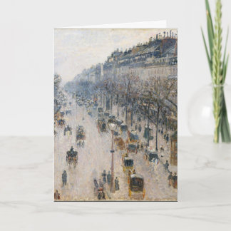 Carte de vœux de vacances française