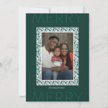 Carte de vœux de vacances Jours joyeux de Noël (Pi