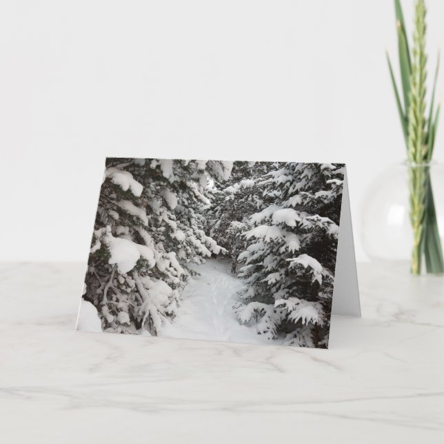 Carte de voeux de vacances Peace & Joy (Devant)