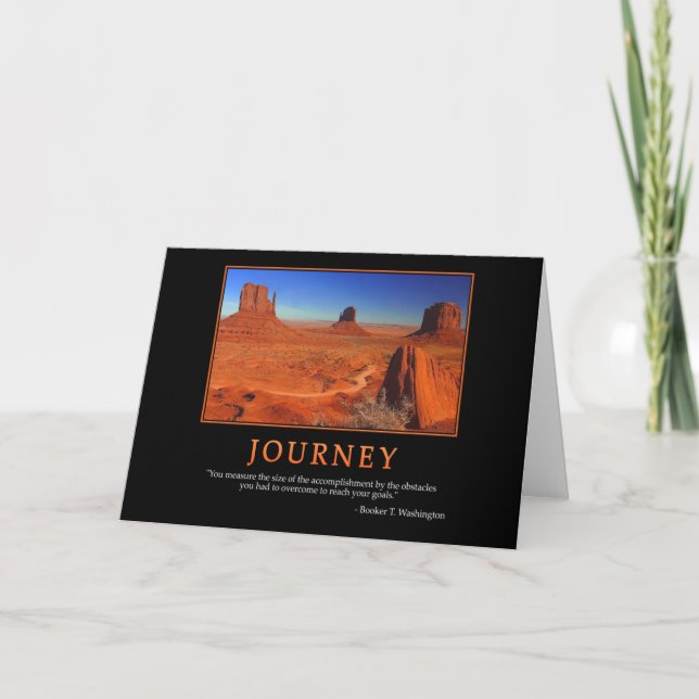 Carte de voeux de voyage (Devant)